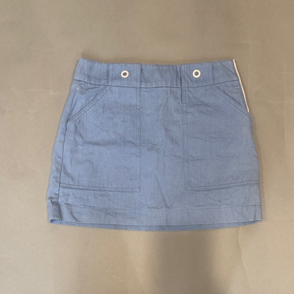 Rag & Bone Denim Blue Mini Skirt